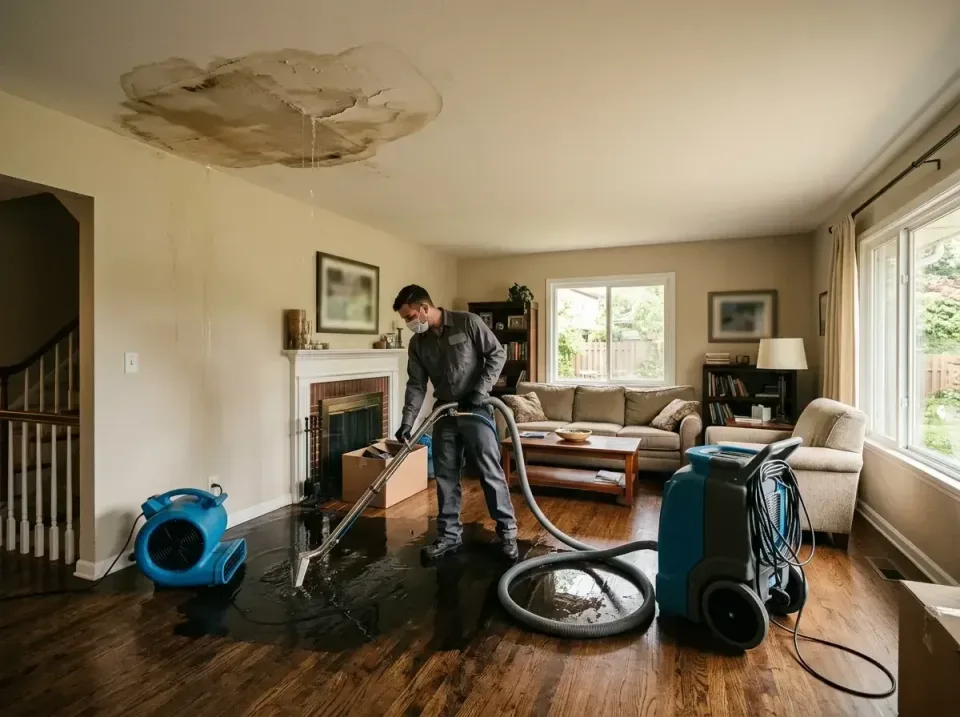 attic-pipe-burst-ceiling-drip-008 — frequently asked questions, Water Damage Restoration & Carpet Care in Windsor, NC